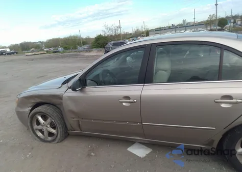 2007 Hyundai Sonata Limited/Se V6 z USA, uszkodzony, nr VIN 5NPEU46F67H162483